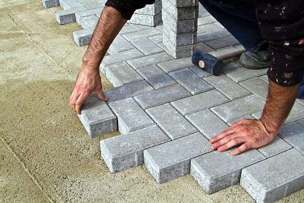 Permeable Paver Driveway in Rancho Alegre, TX